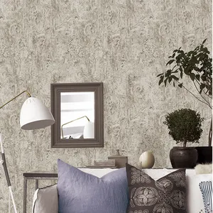 YG325 Fabriek pvc wallpapers reliëf goedkope behang distributeur wilde