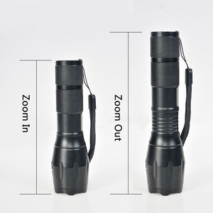 2018 mejor venta <span class=keywords><strong>militar</strong></span> largo luces haz zoom antorcha 5 modos táctico llevó la <span class=keywords><strong>linterna</strong></span> HL-6111B - Product Image 3