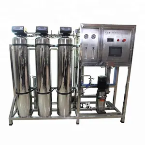 Sistema de ósmosis inversa de 500 litros por hora unidad de agua desionizada, sistema de ionización de agua, sistema de ionizador de agua