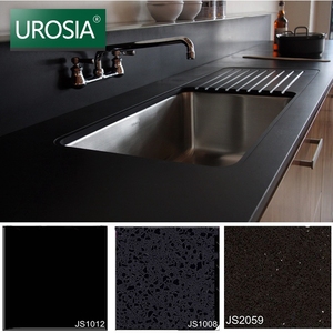 Lấp lánh ánh sao đen đá thạch anh Countertop và sàn gạch đá nhân tạo cho nhà bếp và chất lượng cao - Product Image 5