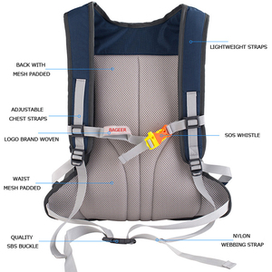 Resistente al agua de viaje senderismo mochila hidratación con <span class=keywords><strong>casco</strong></span> de <span class=keywords><strong>bicicleta</strong></span> titular - Product Image 4