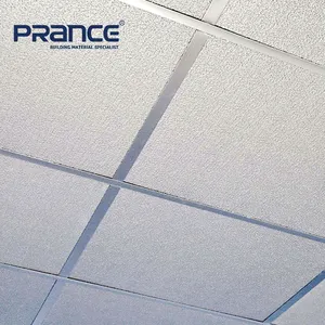 Panneau acoustique de plafond en Fiber minérale, pour Fiber minérale