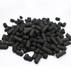 Removal Gasoline Chloroform 4mm Columnar Activated Carbon factory price with high CCl4 value