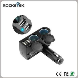 Rocketek Hohe qualität <span class=keywords><strong>3</strong></span>.1A/15,5 Watt Dual USB Car Charger mit <span class=keywords><strong>2</strong></span> Buchse Zigarettenanzünder Adapter - Product Image 4