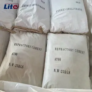 Cina cemento refrattario colabile refrattario/allumina cemento refrattario