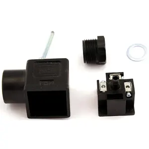 Plug Solenoid Valve connector with LED