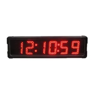 Ganxin 5' 6 Digits Big Size Clock 7 Segment Large Outdoor Led Display Control Led Countdown Timer