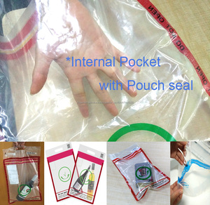 Dinero en efectivo sobre revisar la seguridad de manipulaciones bolsas de pruebas - Product Image 6