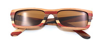 Lunettes de soleil en bois de haute qualité, fabriquées à la main, avec logo personnalisé, 100% 2025