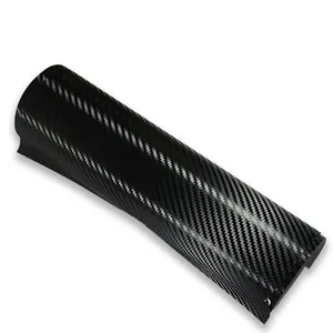 Anolly air channels big carbon fiber vinyl with removable glue car wrapping stickers