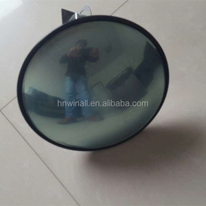 في الهواء الطلق حركة المرور دائرية البولي كربونات الفولاذ المقاوم للصدأ مرآة محدبة - Product Image 4