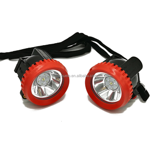 Pequeña batería de litio mina inalámbrico minería lámpara de cabeza casco casquillo de la lámpara - Product Image 1
