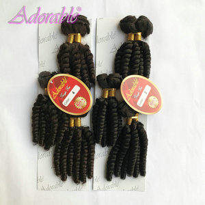 Nhà Máy Ngắn Loose Sóng Tổng Hợp Tóc Mềm Như Tóc Người, Chịu Nhiệt Sợi Afro Sóng Tóc Dệt Đi 6 Cái Một Gói - Product Image 3