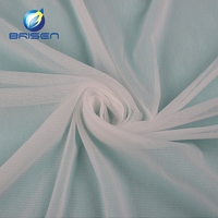 Fournisseur de tulle extensible en nylon blanc large 100