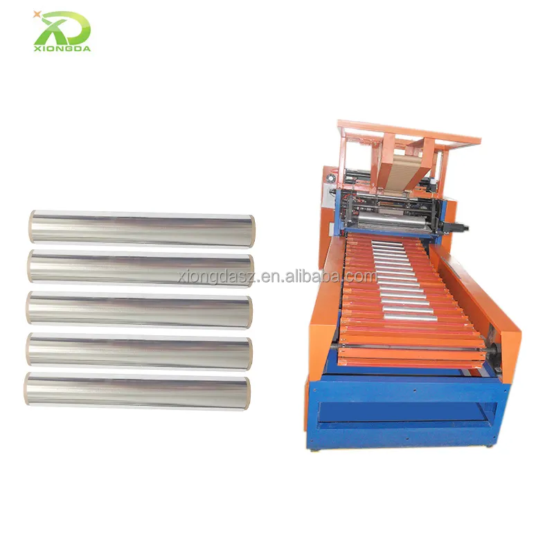 New full Automatic CE certified aluminium foil Cutting winding machine