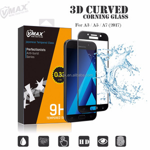 0.33mm Epaisseur 9H 3D Curved corning <span class=keywords><strong>glass</strong></span> protection écran écran pour Samsung A5 - Product Image 1