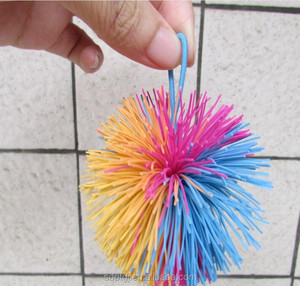 Venta caliente 6 cm 8 cm 10 cm stress relief silicona koosh bolas - Product Image 5