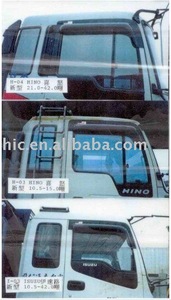 Pare-soleil nordique pour fenêtre et camion, avec ruban adhésif de 3M, pour ford, Hino, Isuzu, Scania, Nissan, Volvo - Product Image 2