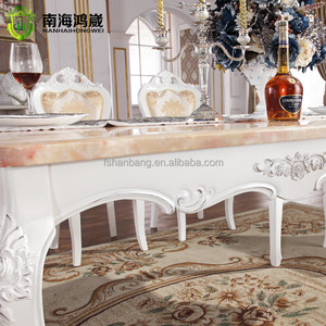 Mesa de Comedor de Mármol de Lujo Estilo <span class=keywords><strong>Provincial</strong></span> Francés - Product Image 2