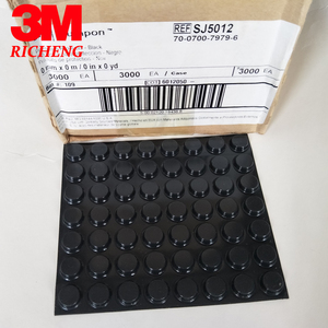 แผ่นยางกันกระแทก 3M Bumpon SJ5012 สีดำ แบบมีกาวในตัว - Product Image 2