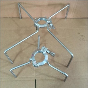 <span class=keywords><strong>2</strong></span>-Дюймовая полированная поверхность, трехзажим, четырехъядерный подставка с ножкой для различных применений - Product Image 1