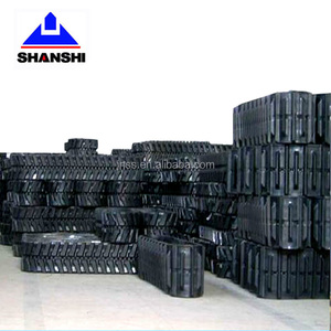 Orugas de Goma 300x52.5x78 Usadas para Miniexcavadora CAT 302.5 302.5C <span class=keywords><strong>MM25</strong></span> JCB 8025 8029 Grupo de Zapatas de Oruga de Goma - Product Image 6