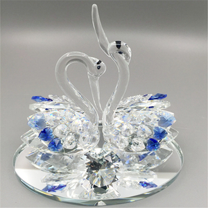 Hermosos cisnes regalos multifunción cristal decoración para <span class=keywords><strong>el</strong></span> hogar - Product Image 4