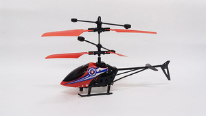 ไฟ LED สีสันสดใสสำหรับเป็นของขวัญปีใหม่ลูกบอลบินได้เฮลิคอปเตอร์บังคับวิทยุอินฟราเรดของเล่นโมเดลเครื่องบินของเล่น - Product Image 3