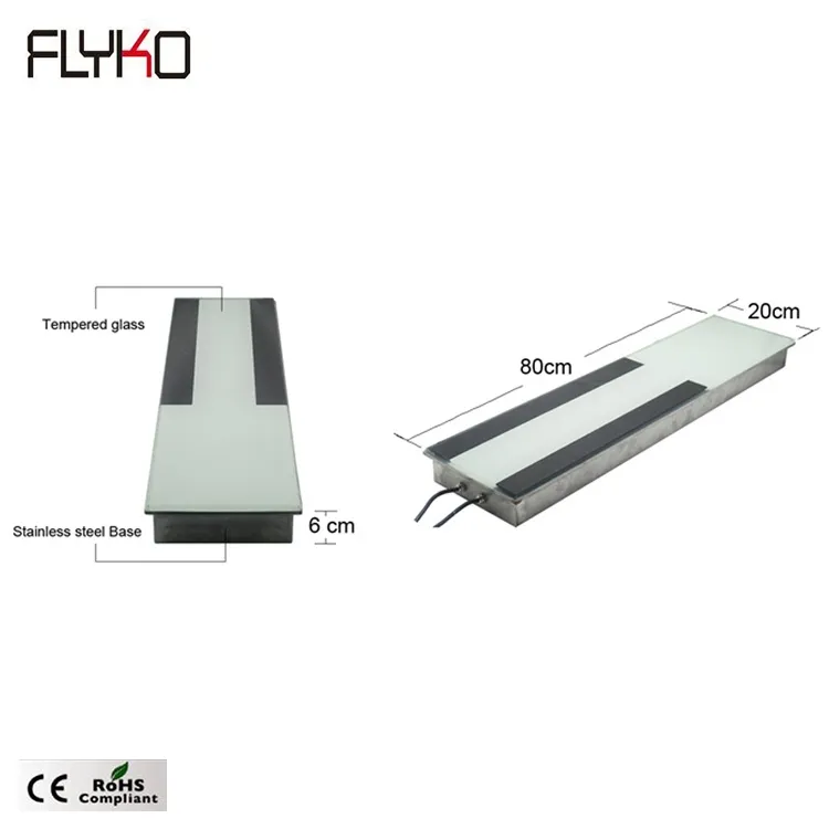 Flyko Sounding Waterproof Interactive auto and Output Music control Piano LED Dance Floor