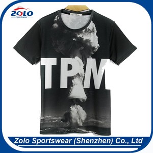 Las pedidos DEL OEM aceptables alfabeto nuevo estilo de corte y confección de camisetas - Product Image 4