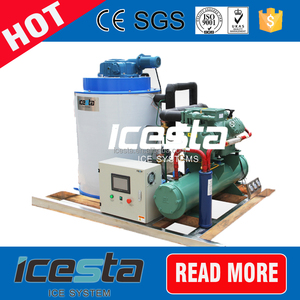 ICESTA 5 t barco industrial máquina de hielo en escamas de pescado para la venta - Product Image 3