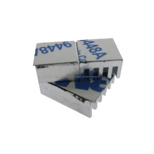 3 stücke + Klebstoff Raspberry <span class=keywords><strong>Pi</strong></span> 3 Kühlkörper Kühler Aluminium Kühlkörper Set Kit Kühler Für Kühlung Raspberry <span class=keywords><strong>Pi</strong></span> 2 B - Product Image 4
