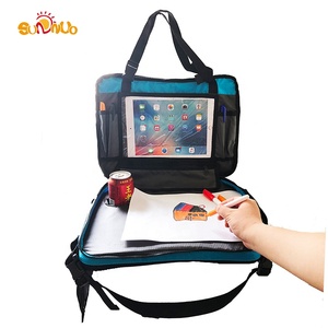 SUNNUO — organisateur portable 3 en 1, caisse de <span class=keywords><strong>voiture</strong></span> pour enfants, plateau de voyage étanche <span class=keywords><strong>avec</strong></span> support <span class=keywords><strong>tablette</strong></span> - Product Image 6