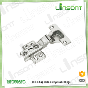 Achetez directement de Chine sur Alibaba Charnière pivotante inséparable à fermeture en douceur Matériel d'armoire Bon <span class=keywords><strong>prix</strong></span> Charnières de meubles - Product Image 2