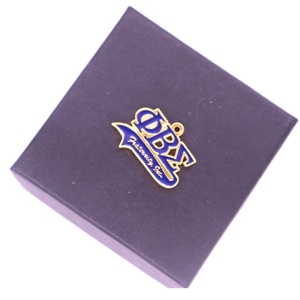 Pembuatan perhiasan Diy logam biru Enamel persaudaraan huruf Yunani PHI BETA SIGMA Pendant - Product Image 5