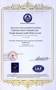 Stoppino per Caldle in cotone naturale Pre cerato senza fumo all'ingrosso stoppino per candele intrecciato sbiancato di alta qualità per la produzione di candele - Product Image 4