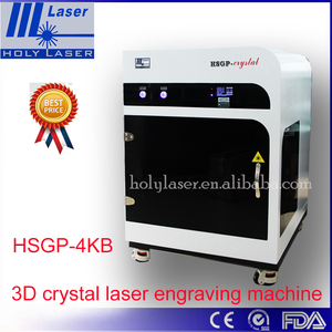 Precio de fábrica de cristal 3d láser máquina de grabado de la impresora para que santa 3d láser foto graba la máquina de crista - Product Image 1