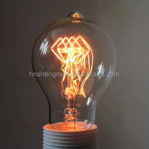 Venta caliente <span class=keywords><strong>A19</strong></span> Luz Incandescente E27 220 V Del <span class=keywords><strong>Bulbo</strong></span> Edison Vendimia - Product Image 4