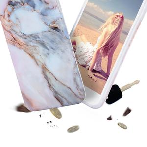 À Rose Étui Souple EN TPU IMD Impression Motif Marbre <span class=keywords><strong>Blanc</strong></span> Slim Fit Pression Sur Capot De Coque Arrière Dur Pour <span class=keywords><strong>iPhone</strong></span> <span class=keywords><strong>7</strong></span>/8 - Product Image 4