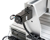 Machine de fraisage CNC miniature de bureau pour le travail du bois en 3D à 3 ou 4 axes, vente au Népal et au Bangladesh