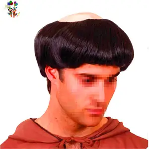 Perruques de <span class=keywords><strong>carnaval</strong></span> pour hommes, synthétiques, style prêtre moine, très vendues, HPC-1248 - Product Image 1