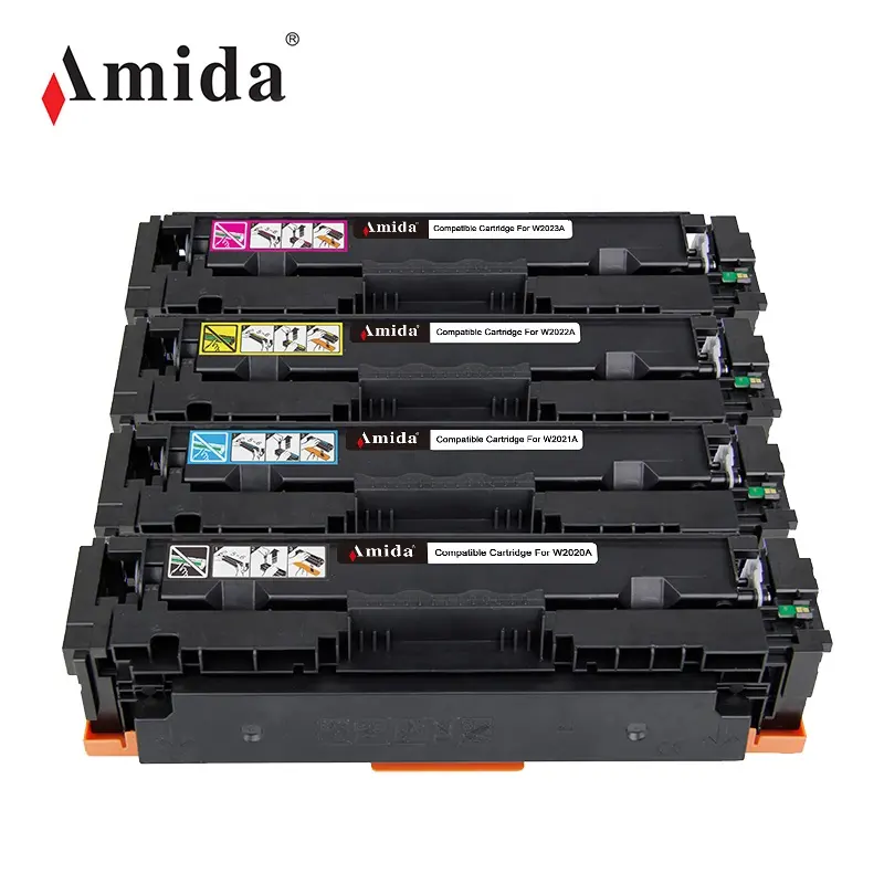 Amida Toner W2020A W2021A W2022A W2023A 414A Color Compatible for HP Printer Toner Cartridges