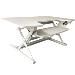 Ergonomic Chiều cao có thể điều chỉnh bàn phím khay ngồi đứng lên có thể gập lại bàn văn phòng - Product Image 2