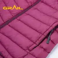 จีนโรงงานช้อปปิ้งออนไลน์แฟนซีหนาผู้หญิงที่กำหนดเองลงเสื้อกั๊กแจ็คเก็ต