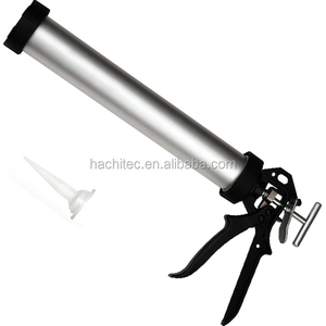 Pistola de Sellado de Silicona de Poliuretano de Alta Resistencia con Gancho Grande para Escaleras, Calidad Profesional, 900 ml - Product Image 1