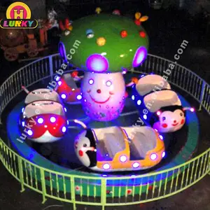 Eğlence Parkı çocuk arabası Uğur Böceği Carousel Sevimli Uğur böceği Satılık