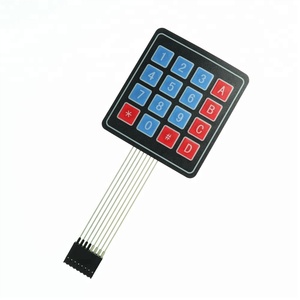KJ318 <strong>4X4</strong> Membrane Switch 16 Key Matrix <strong>Keypad</strong> - Product Image 1