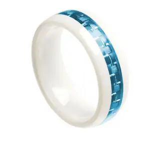 Tungsten Ceramic ring ceramic jewelry anillos piezo ceramic ring