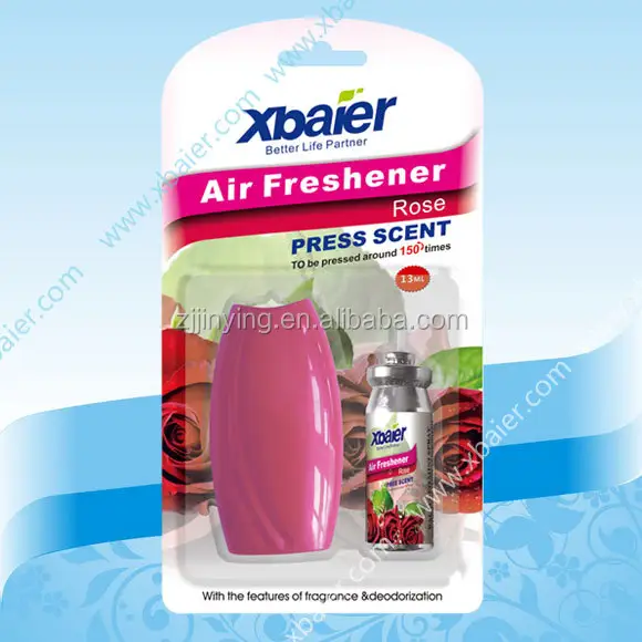 Aromatic car spray air freshener