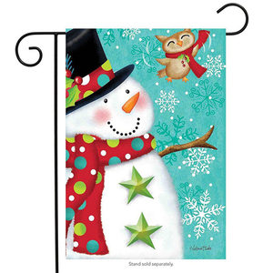 Decoración personalizada del monograma Navidad Bandera de jardín, jardín bandera decoración de Navidad - Product Image 6